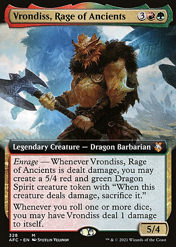 Vrondiss, Rage of Ancients