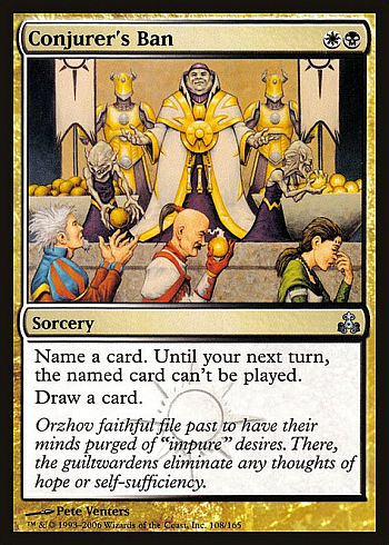 Conjurer's Ban