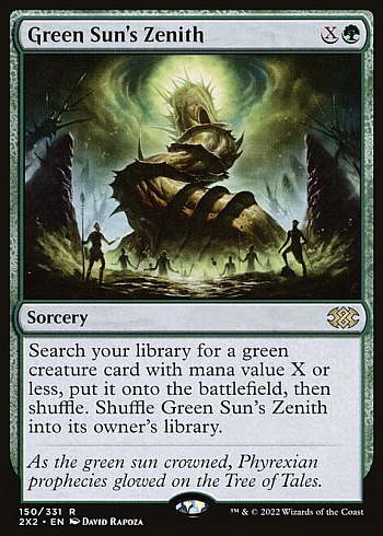 Green Sun's Zenith
