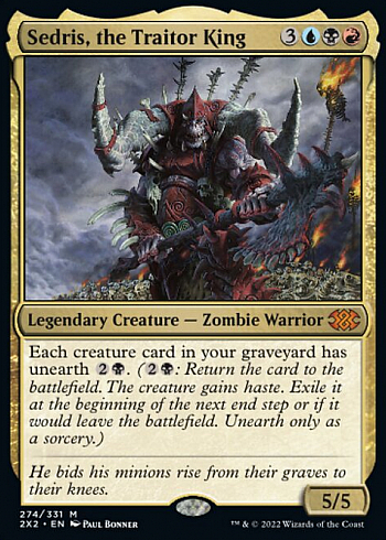 Sedris, the Traitor King