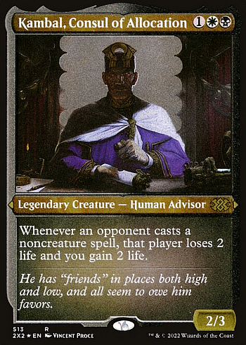 Kambal, Consul of Allocation