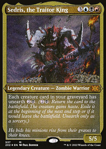 Sedris, the Traitor King