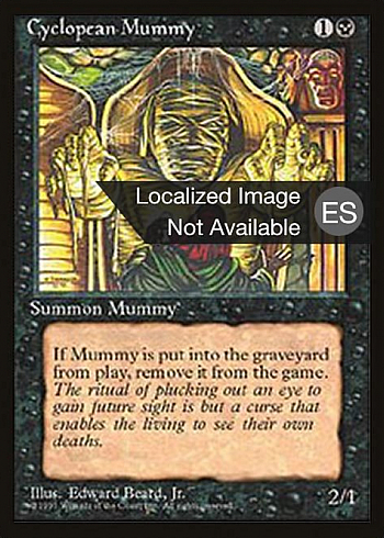 Cyclopean Mummy