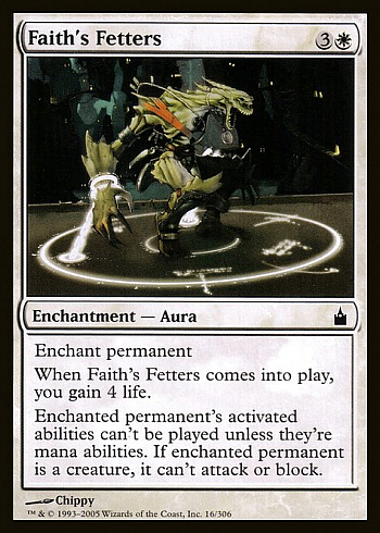 Faith's Fetters