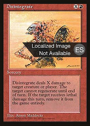 Disintegrate