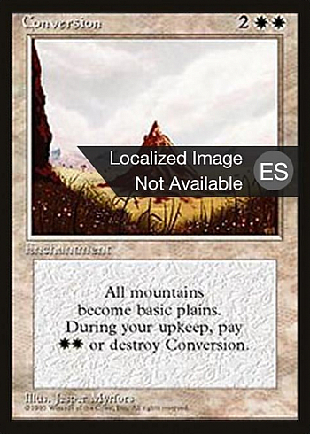 Conversion
