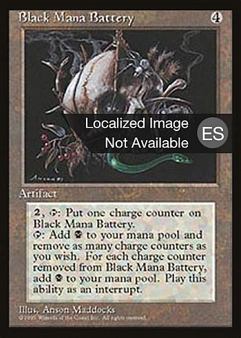 Black Mana Battery