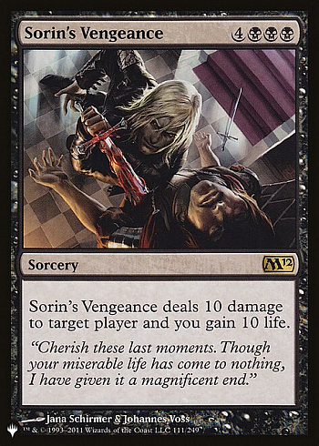 Sorin's Vengeance