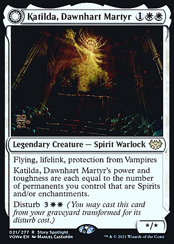 Katilda, Dawnhart Martyr // Katilda's Rising Dawn