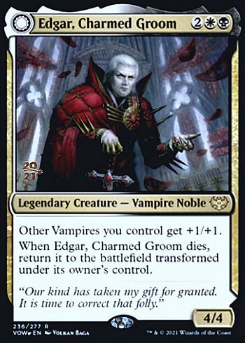 Edgar, Charmed Groom // Edgar Markov's Coffin