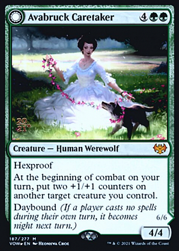 Avabruck Caretaker // Hollowhenge Huntmaster