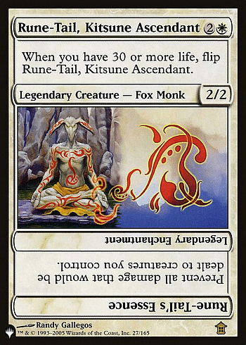 Rune-Tail, Kitsune Ascendant // Rune-Tail's Essence