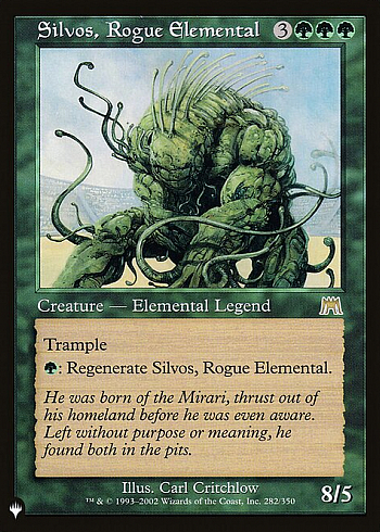 Silvos, Rogue Elemental