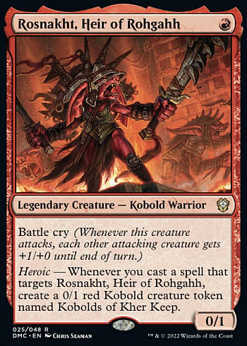 Rosnakht, Heir of Rohgahh