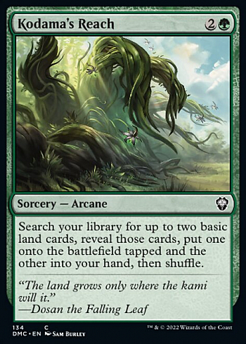 Kodama's Reach
