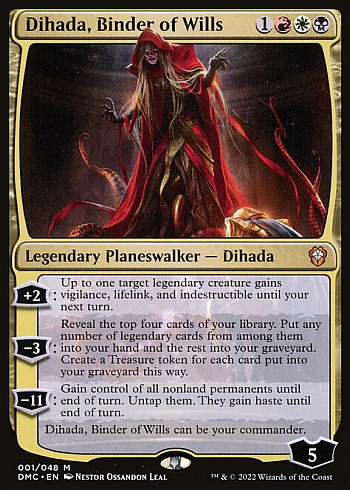 Dihada, Binder of Wills