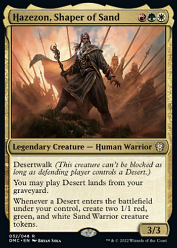 Hazezon, Shaper of Sand
