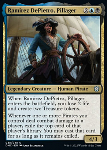 Ramirez DePietro, Pillager