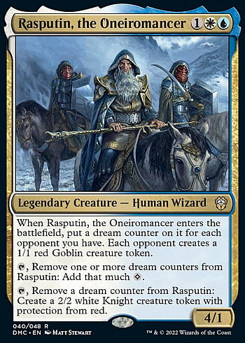 Rasputin, the Oneiromancer