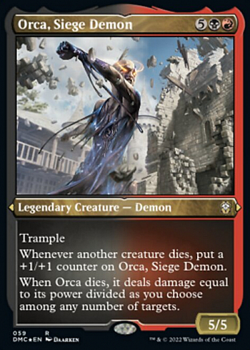 Orca, Siege Demon