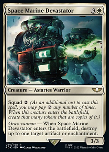 Space Marine Devastator