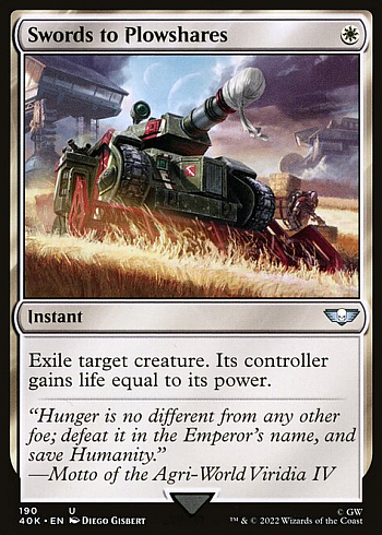 Swords to Plowshares