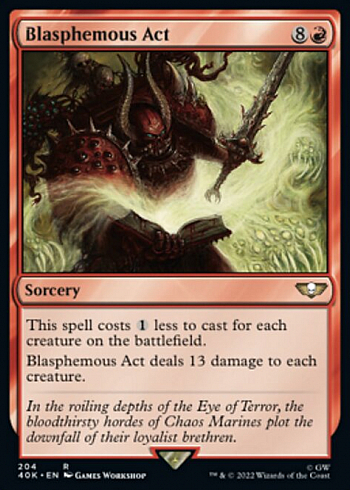 Blasphemous Act