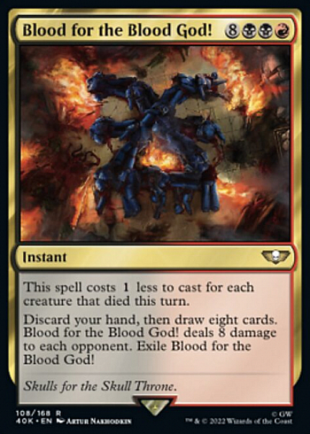 Blood for the Blood God!