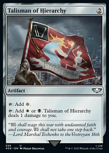 Talisman of Hierarchy