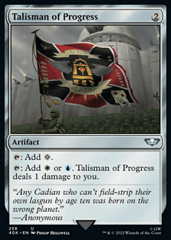 Talisman of Progress