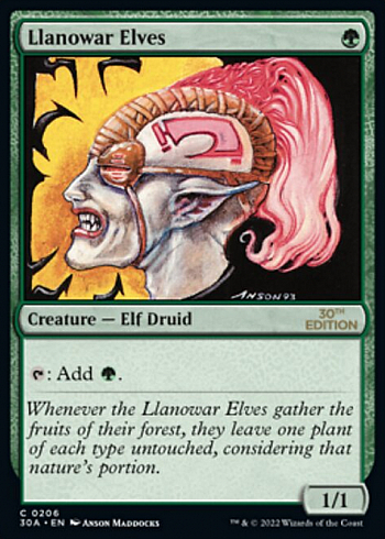 Llanowar Elves