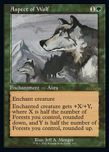 Aspect of Wolf