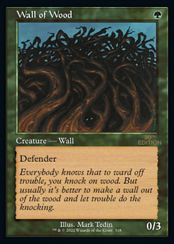 Wall of Wood