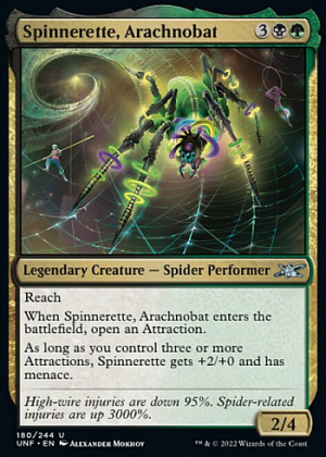 Spinnerette, Arachnobat