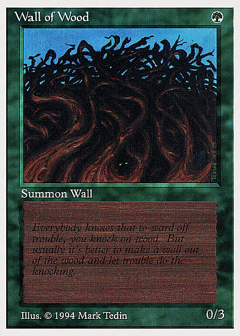 Wall of Wood