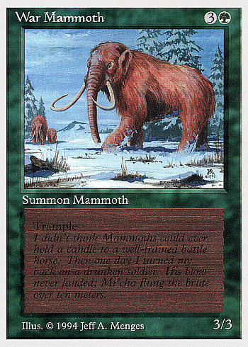War Mammoth