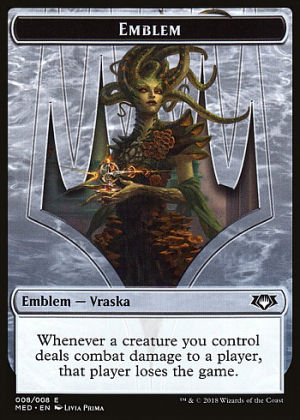 Vraska, Golgari Queen Emblem