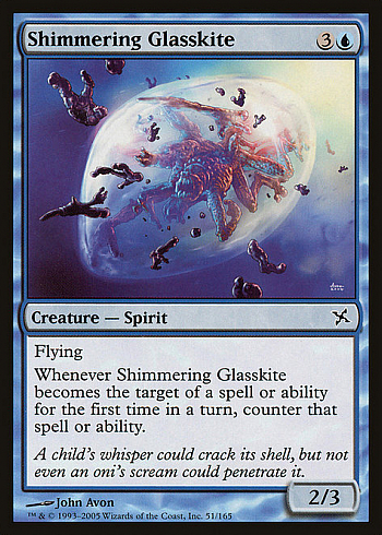 Shimmering Glasskite