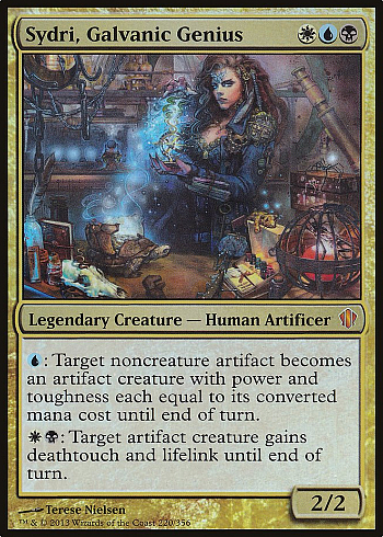 Sydri, Galvanic Genius