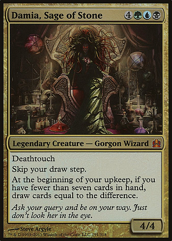Damia, Sage of Stone
