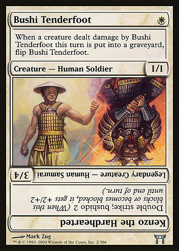 Bushi Tenderfoot // Kenzo the Hardhearted