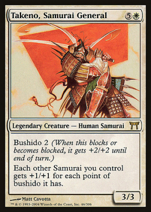 Takeno, Samurai General