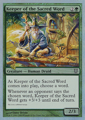 Keeper of the Sacred Word