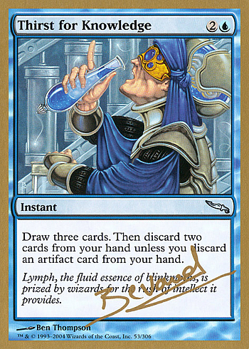Thirst for Knowledge