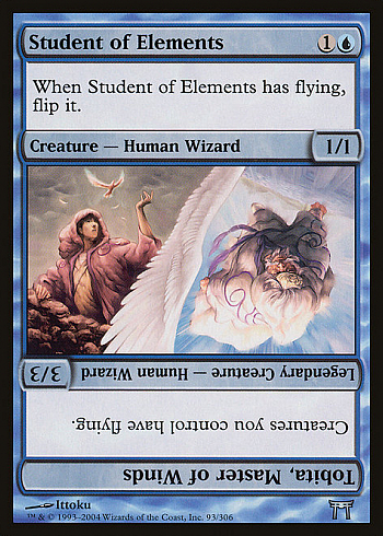 Student of Elements // Tobita, Master of Winds