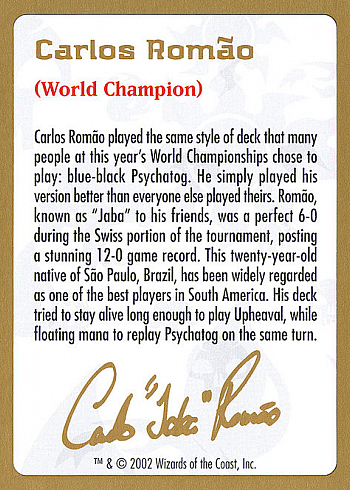 Carlos Romão Bio