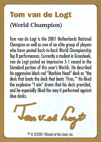 Tom van de Logt Bio
