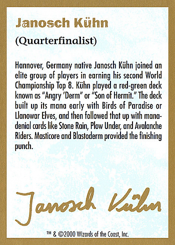 Janosch Kühn Bio