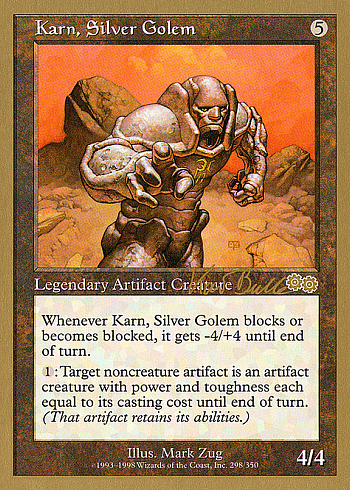 Karn, Silver Golem