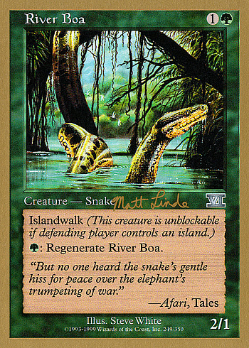 River Boa